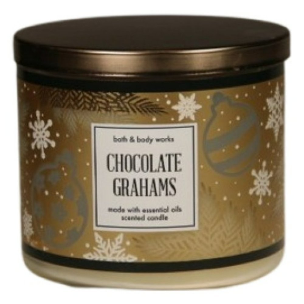 NEW Chocolate Grahams BBW Candle